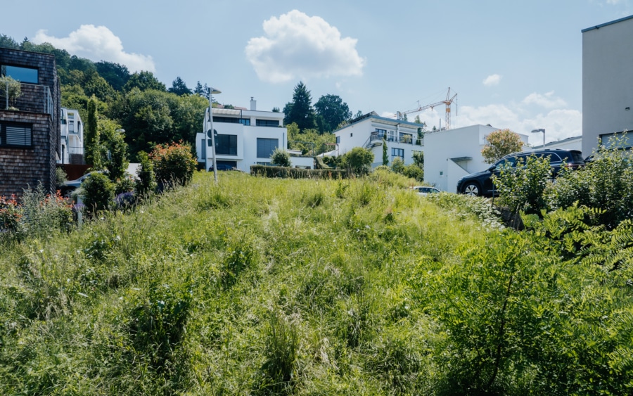 Grundstück in leichter Hanglage - Sonniges Grundstück in exponierter Hanglage von FR-Herdern