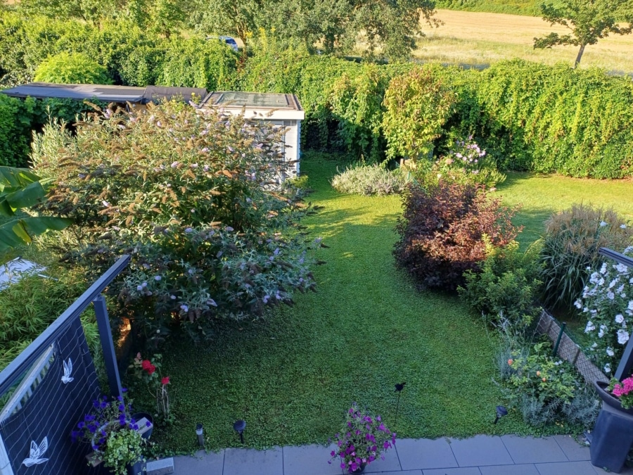 Blick in den Garten - Ihr neues Zuhause in Bad Krozingen