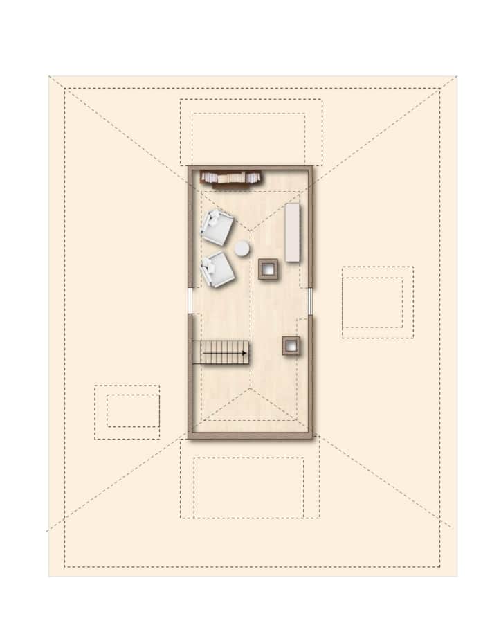 Grundriss Dachspitz - Hereinspaziert: 3-Zimmer-Altbauwohnung mit Balkon in idyllischen Sulzburg